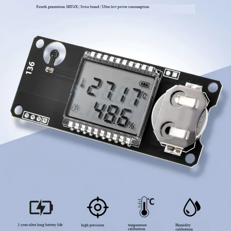 SHT40 SHT45 Incubator High-Precision Temperature and Humidity Sensor Module
