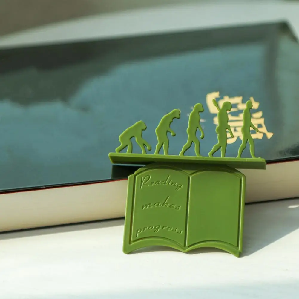 Practical Bookmark Non-fading Read Bookmark Eye-catching Ape Pattern Reading Book Bookmark  Sign
