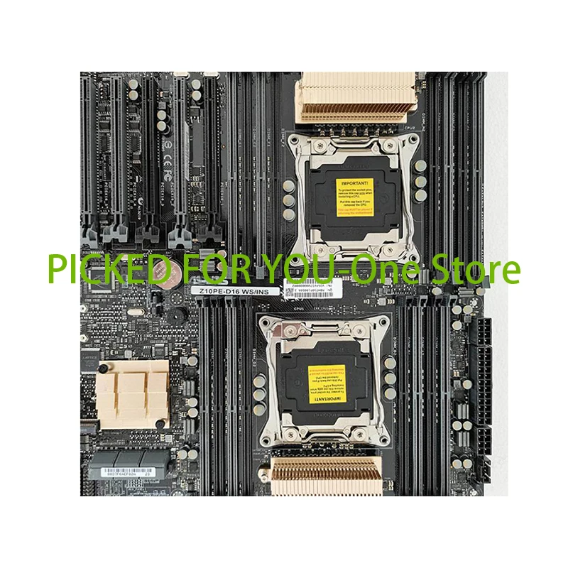 Desktop Motherboard ForA-SUS Z10PE-D16 WS Server Motherboard Socket 2011-V3 DDR4 C602