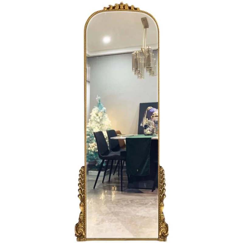 

French, vintage, European, fitting mirror, full body, dressing