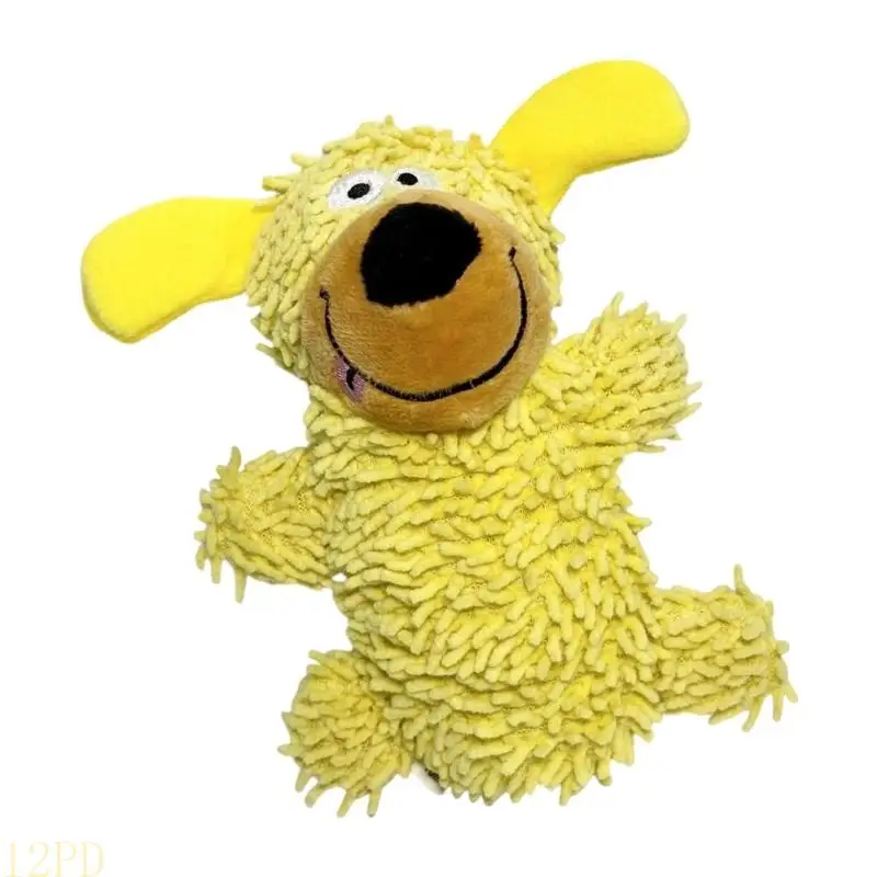 12PD Bright Soft Dog Chew Toy Promotes Dental Health Durability For Active Pet