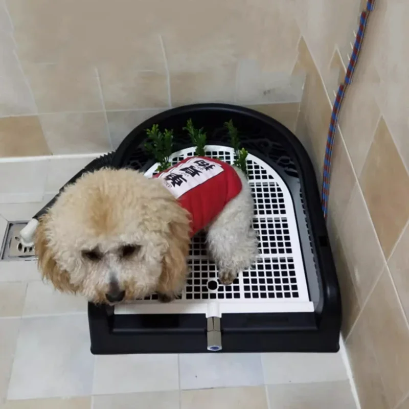 Small Dog Automatic Flushing Household Waste and Cleaning Convenient Micro Porous Slope for Home Dog Toilet 2M Dog Accessories