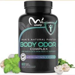 Deodorizing capsules eliminate body odor and vegetarian capsules