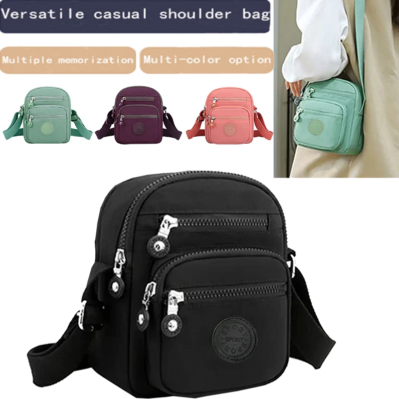

Multi-Color Mini Crossbody Bag, Versatile Casual, Multi-Compartment, Daily Commuting, Fashionable & Practical