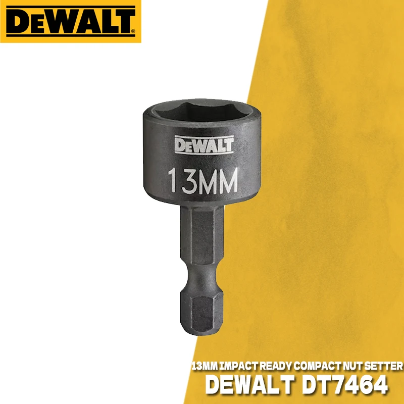 DEWALT DT7462//DT7463//DT7464 Compact Nut Driver 8/10/13MM Hexagonal Handle Magnetic Sleeve Accessories N597434/N597284/N597437