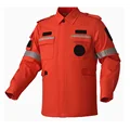 Orange coat