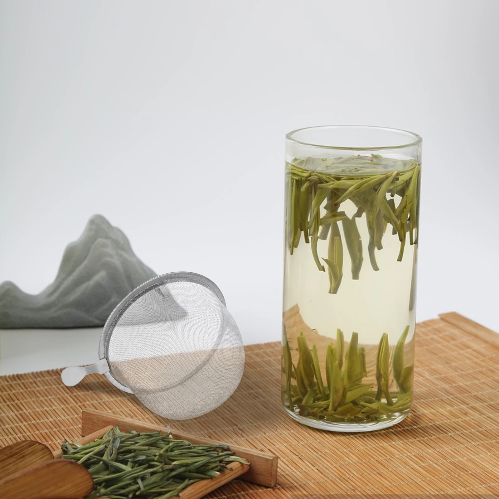 

Stainless Steel Strainer Sifter Infuser Filter Practical Fine Mesh Teapot Strainers Tea Leaf Steeper Loose Tea Infuser Kitchen