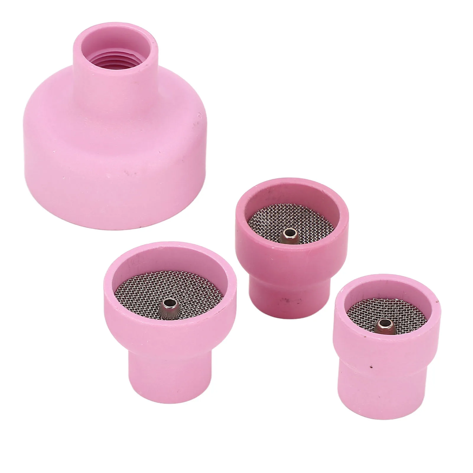 ZK40 Ceramic TIG Cup Kit Set 12# 14# 16# 24# 2.4mm Center Hole Inner Dia for Welding Equipment