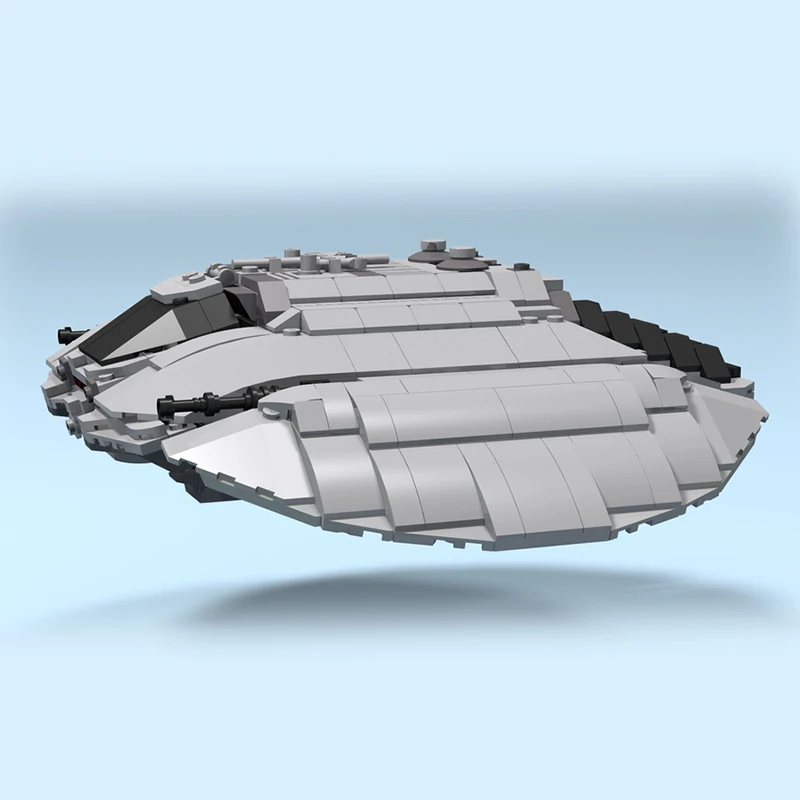 765PCS Movie Battlestared Galactica Cylon Raider Building Blocks Assembly Model Brick Toy Suitable Family Friend Holiday Gift