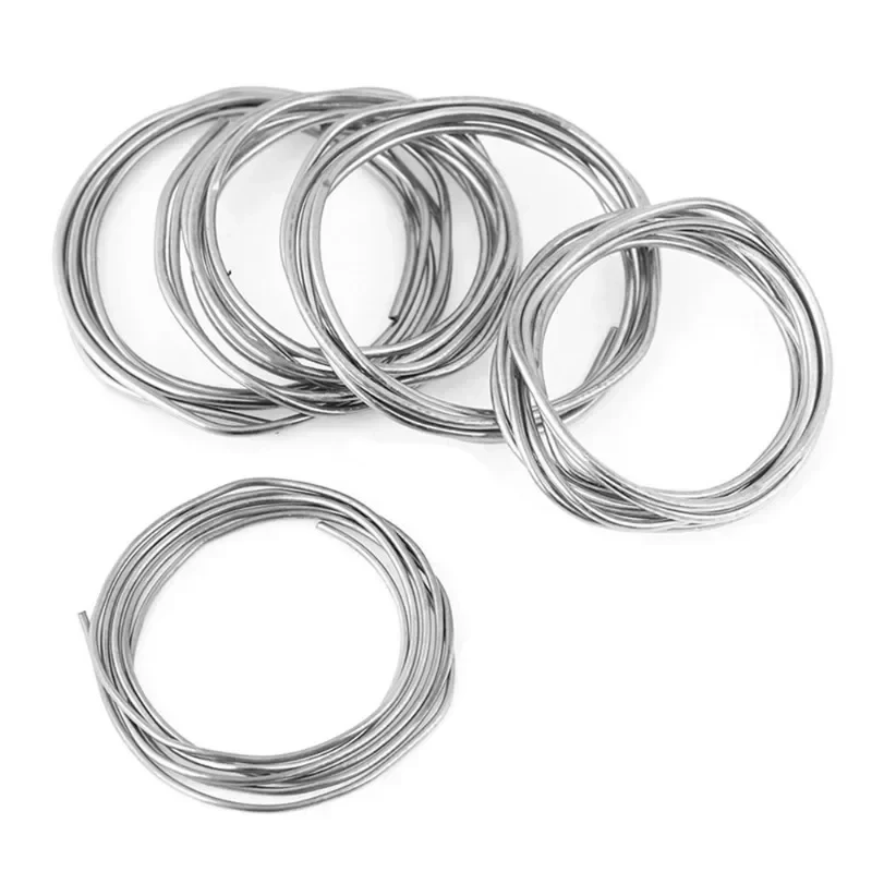 Leicht Schmelzbare Universelle Schweißstäbe für Stahl, Aluminium, Kupfer, Eisen, Metall, Gefüllter Schweißdraht ohne Lötpulver für Schweißbrenner
