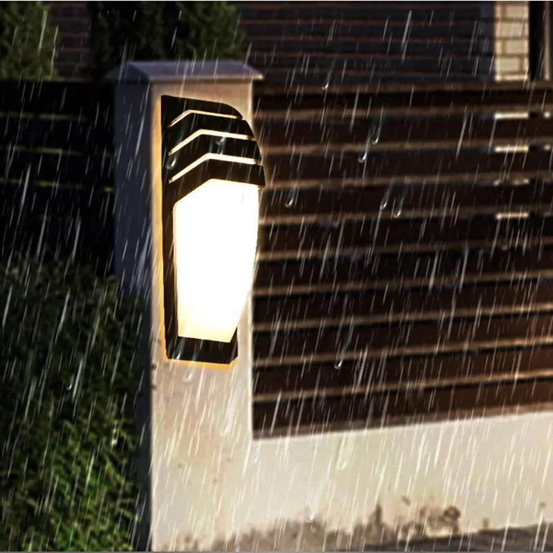 Led Outdoor Wall Light Waterproof Garden Light Aisle Outdoor Wall Balcony Modern Table Lamp