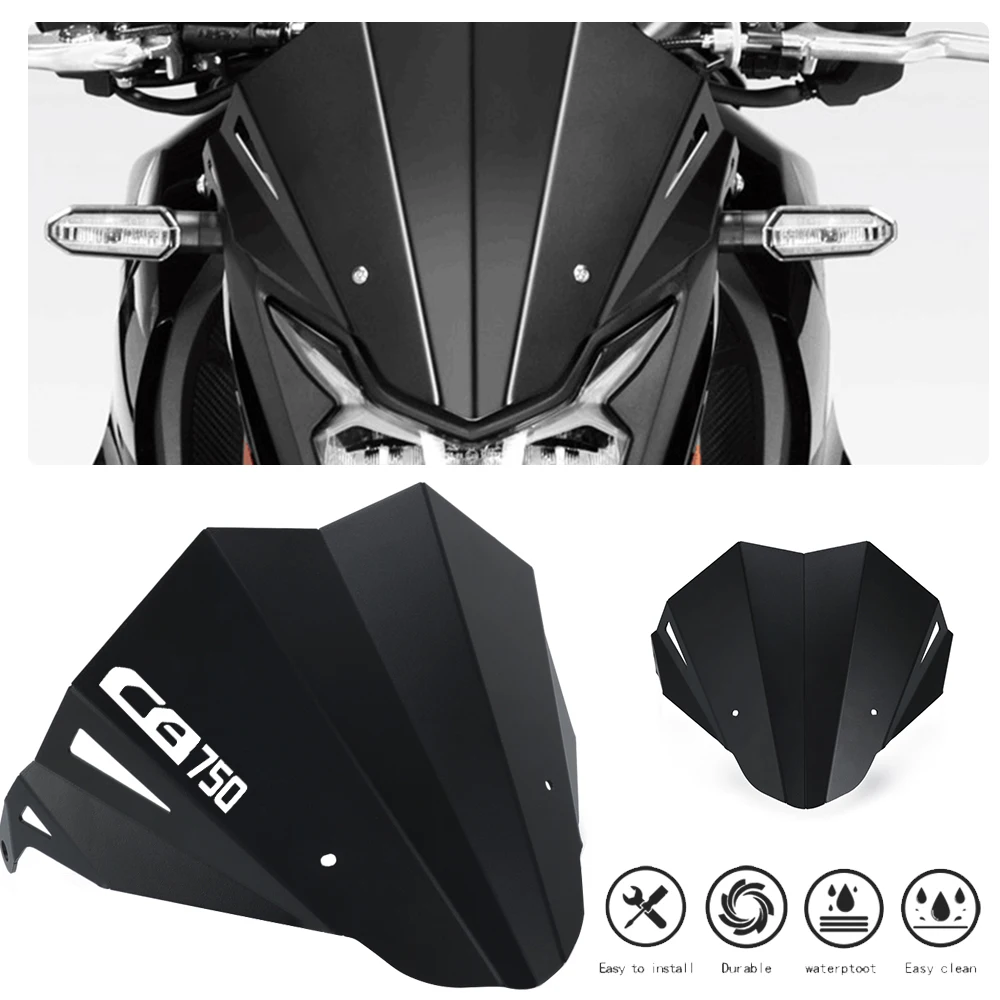 

Fit For HONDA CB750 Hornet CB 750 HORNET 2023 Motorcycle Accessories Sports Windscreen Alumiunm Front Windshield Visor Deflector