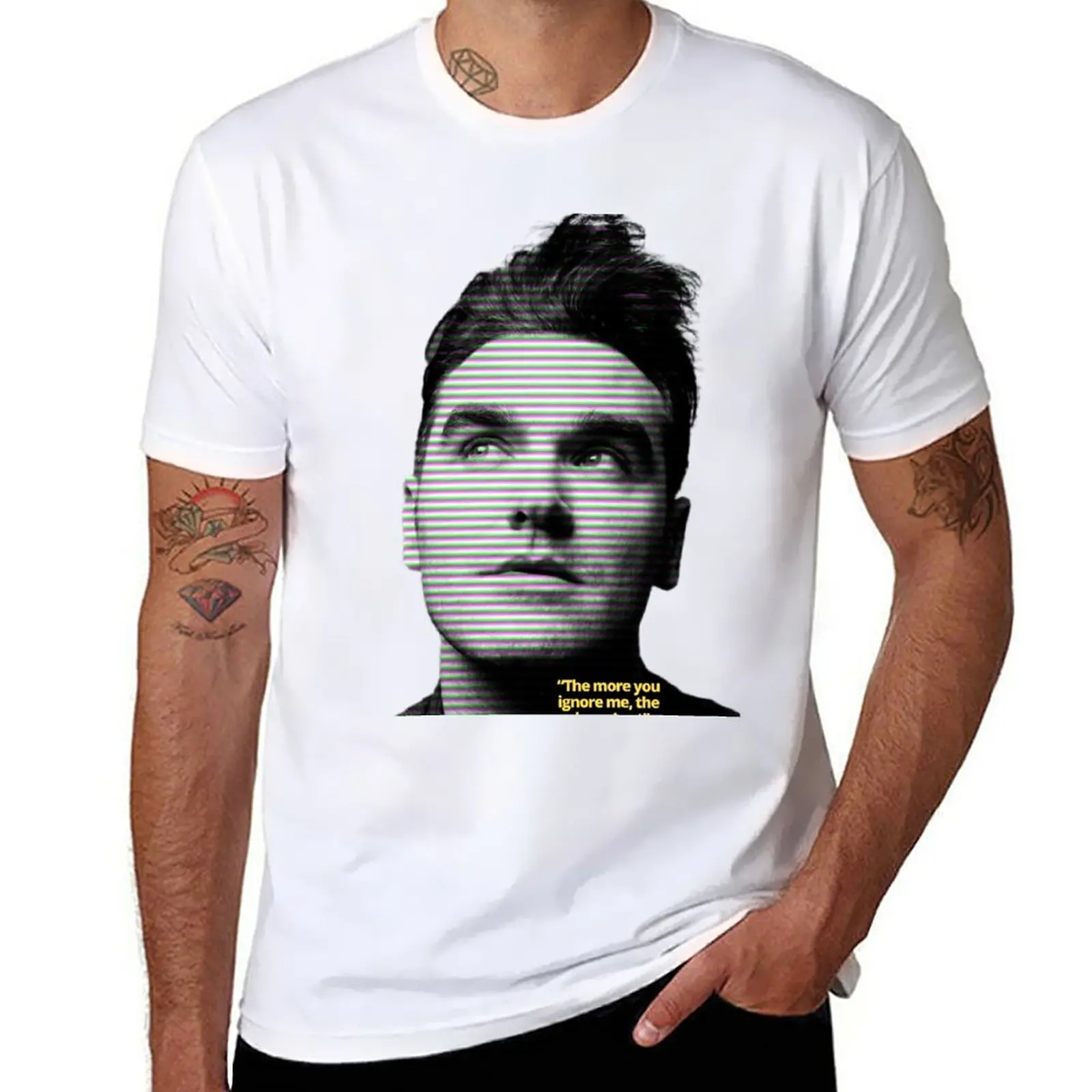 

New morrissey quote T-Shirt plus size t shirts summer top oversized t shirts plain black t shirts men