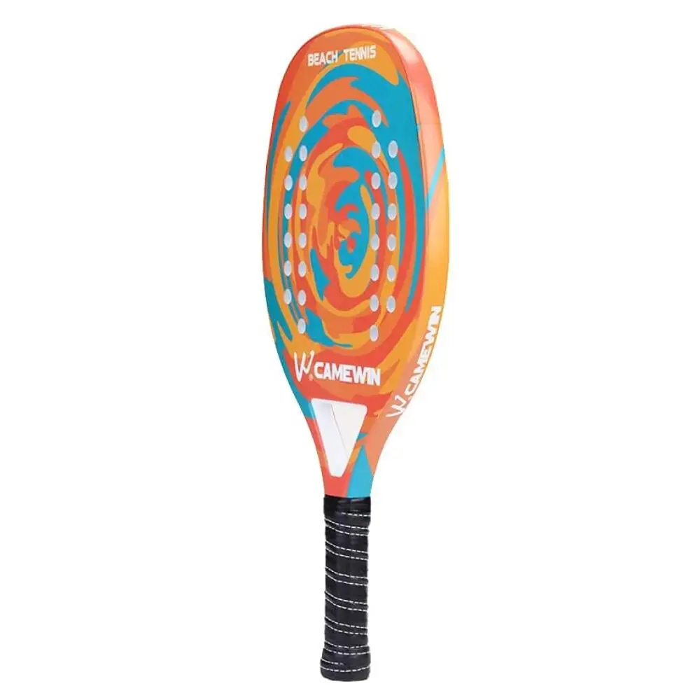 CAMEWIN Pink For Beach Tennis Professional Carbon Fiber With Protective Cover view 3