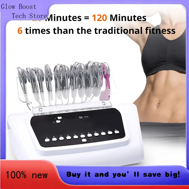 

Glow Electrostimulation Weight Loss Breast Lift EMS EMS Body Slimming Muscle Stimulator Massager