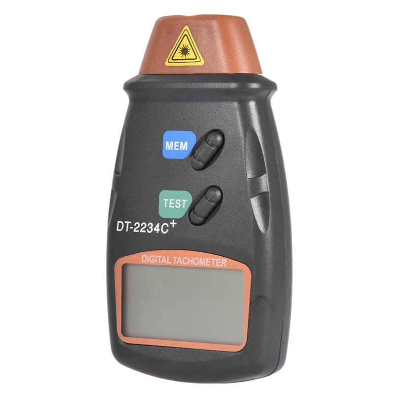 Digital Tachometer Non Contact Instant Read LCD Display RPM Meter Measurement Speed Meter Tester DT2234 C+