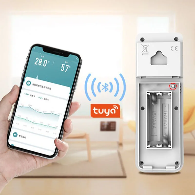 Wireless Weather Station, Indoor and Outdoor Weather Forecasting Sensors, Hygrometer and Thermometer, Household Weather Monitor