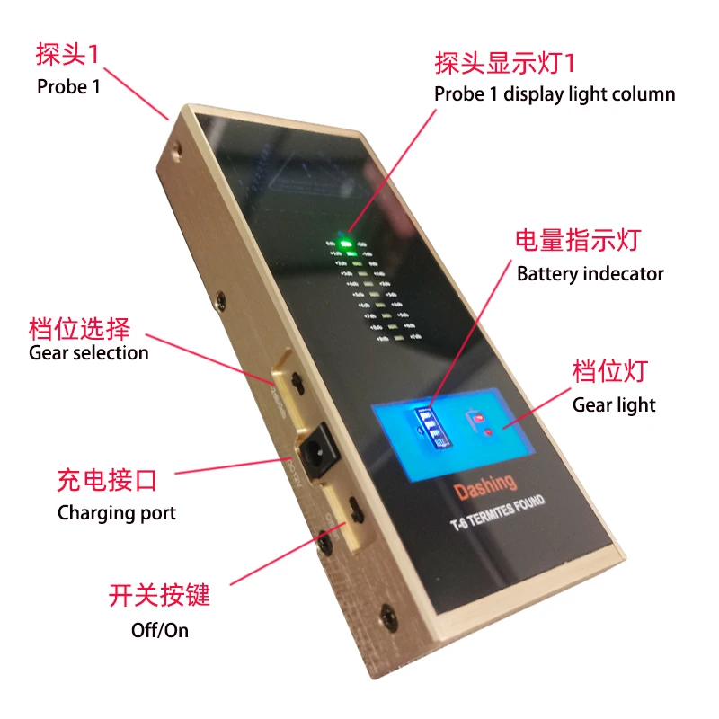 High-tech Microwave Detector Treatment Termite Cockroaches Multi-purpose Pest Control Ants Detector