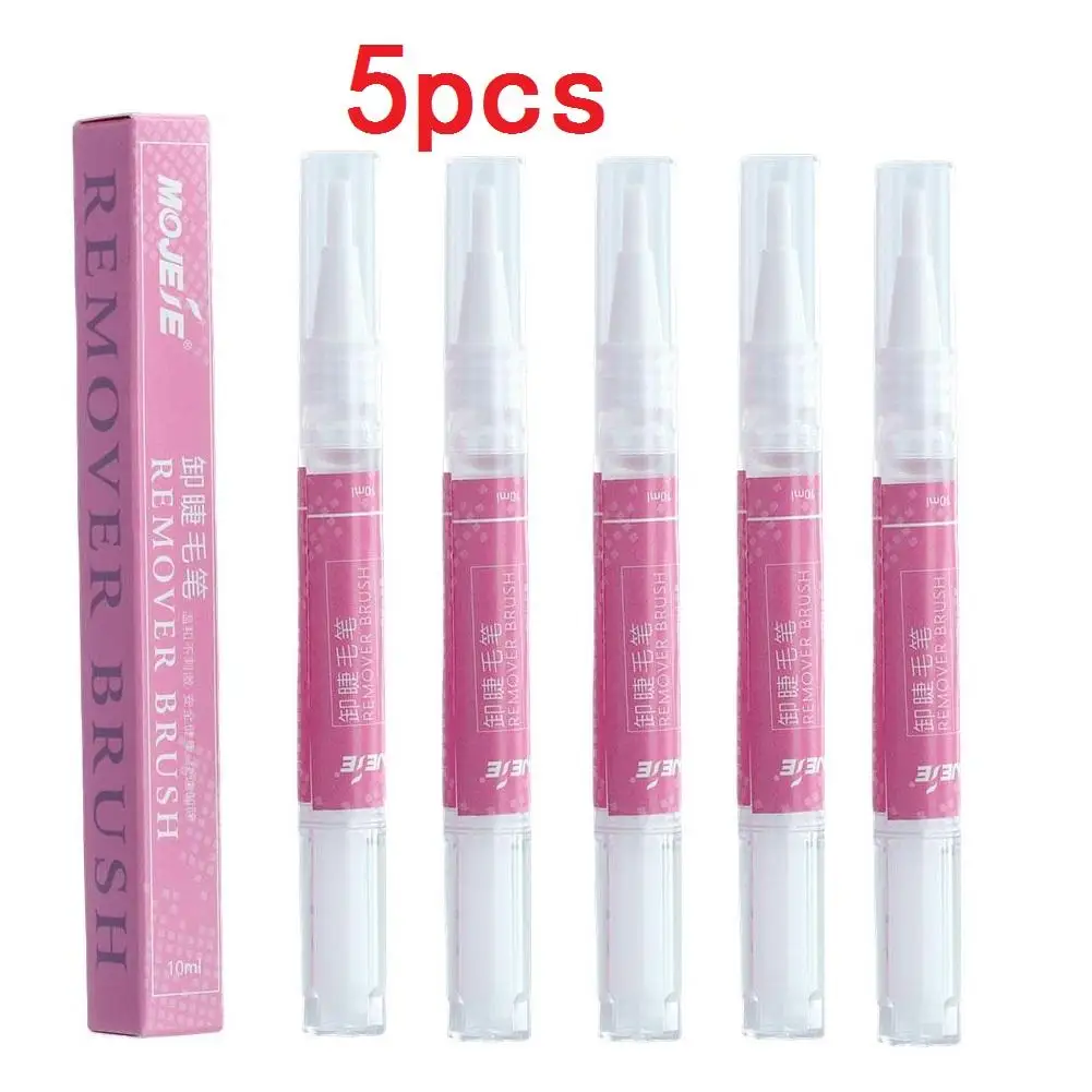 1/5PCS Grafting Eyelash Extension Glue Cream Remover Non-irritating Transparent Lashes Gel Pen Remover Adhesive For Makeup Tool