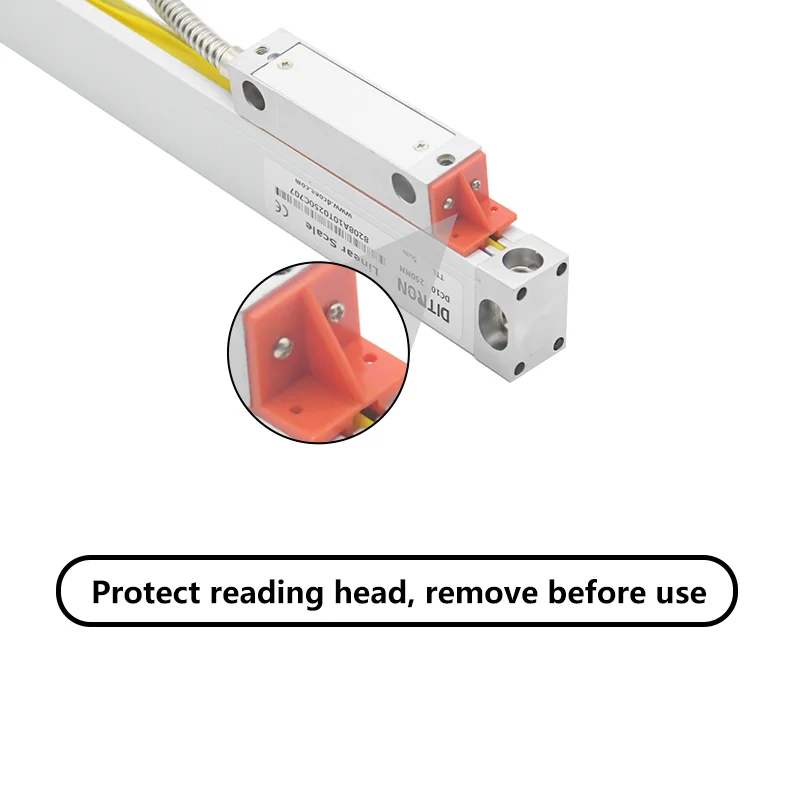 цифровой считыватель 2/3 оси DRO 50–1000 мм, разрешение 5 мкм, 0,005 мм, линейная оптическая линейка для токарного станка и фрезерования