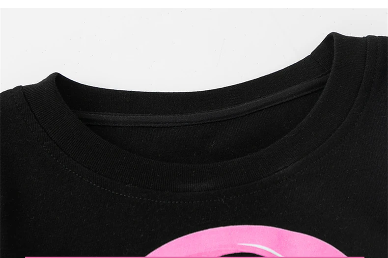Kinder Hip-Hop Mode-Set, Rapper-Kleidung für Mädchen, T-Shirt, Rock, Hip-Hop-Outfit, Kinder-Tanzkleidung, Streetwear, Y2K-Kostüm – Detail 11