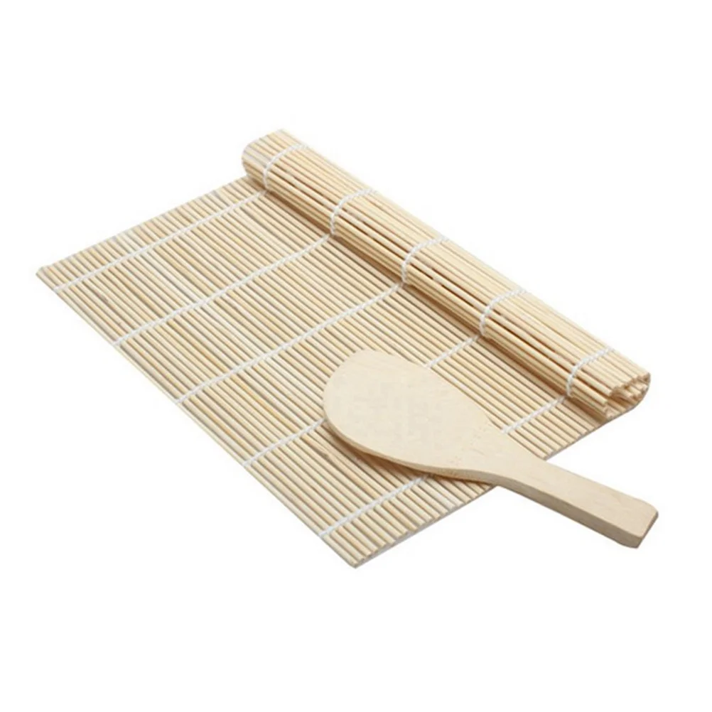 

Sushi Roller Kit Includes 1 Rolling Mat Rice Paddle Sushi Making Kit Easy Clean Kitchen Gadget Home Use