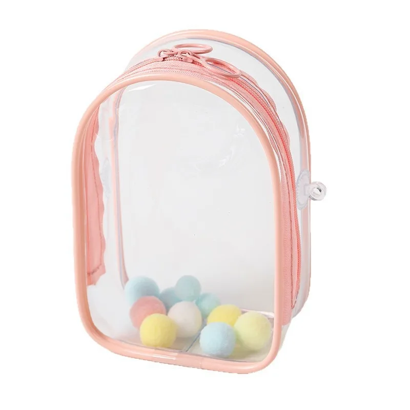 

Labu Baby Bag 15CM Out Walking Baby Oblique Span Bag Transparent Protective Cover Keychain Backpack Pendant Boy Girl Toy Gift