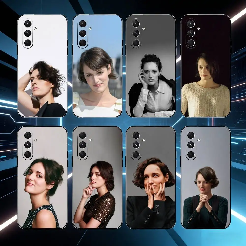 

P-Phoebe W-Waller B-Bridge Phone Case For Samsung Galaxy A73,21,22,32,71,53,52,51,80,5G Soft Black Cover