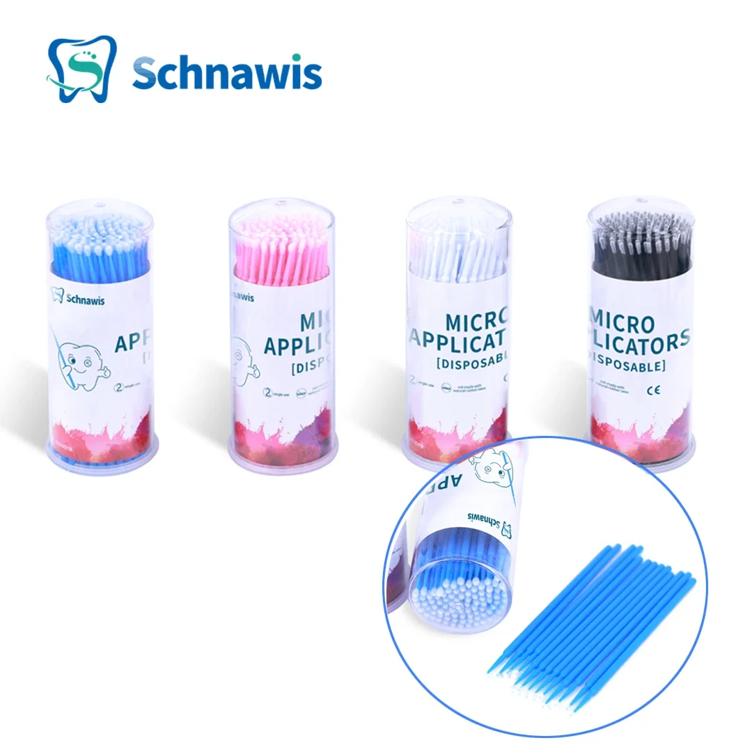 100Pcs/Box Dental Disposable Micro Brushes Applicators Micro Brush Dentistry Odontologia Extension Tool dentista  Accessories