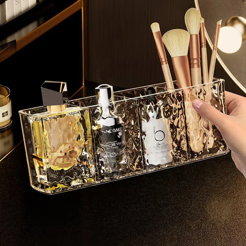 

1PC Desk Cosmetic Organiser Clear Lipstick Brush Storage Lipstick Brush Storage Holder Acrylic Makeup Brush Holder