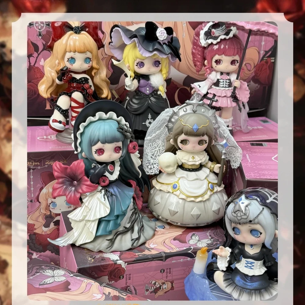 

New ZIYULI Dark Night Cantos Series Blind Box Cute Figure Doll Ornament Model Trendy Desktop Decoration Surprise Bag Toys Gifts