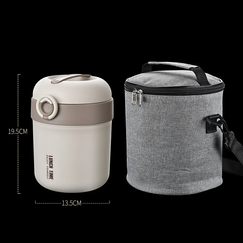 Stainless Steel Thermal Lunch Box Insulated Lunch Bag Food Warmer Soup Cup Thermos Containers Bento Lunch Box for Kids