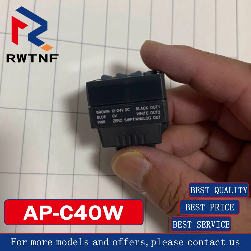العلامة التجارية الجديدة الأصلية AP-C40W KEYENCE مستشعر مفتاح الضغط المنفصل 100% أصلي، مخزون المستودعات