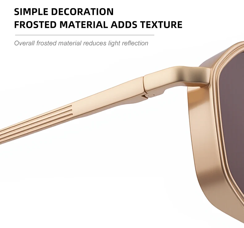 Steampunk Klassische Rechteckige Sonnenbrille für Herren 2026 Luxusmarke Punk Polygon Metallrahmen Sonnenbrillen für Männer Fahrbrillen Schutzbrille – Detail 8