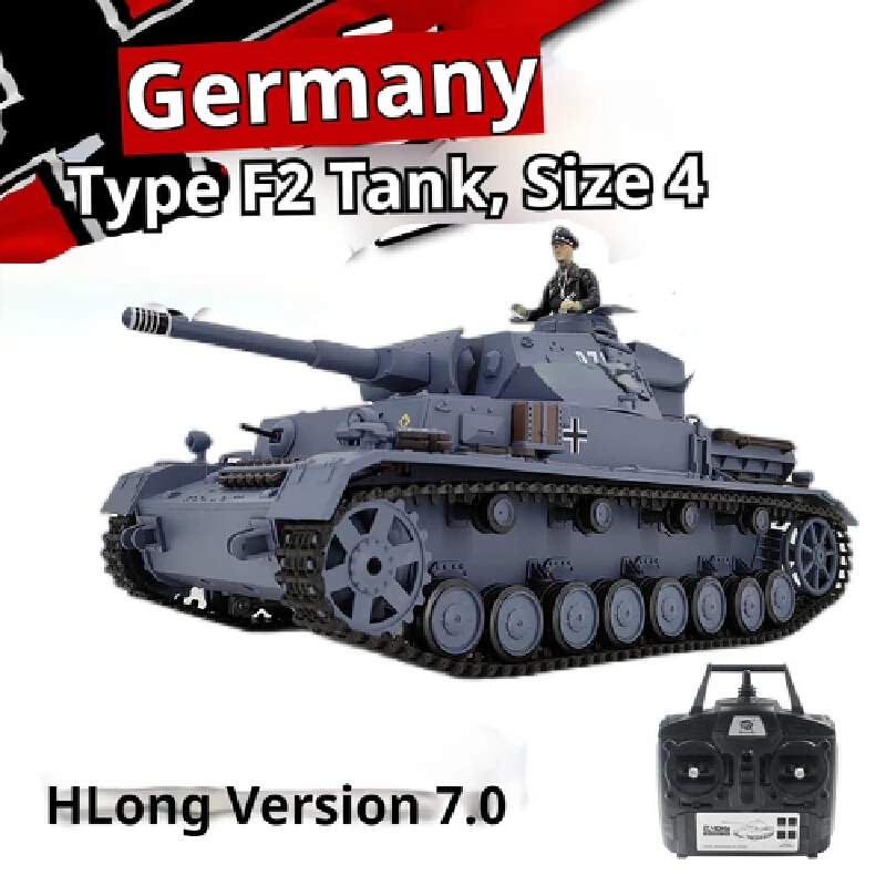 

HengLong RC Tank — масштаб 1:X, многофункциональная боевая игрушка для детей