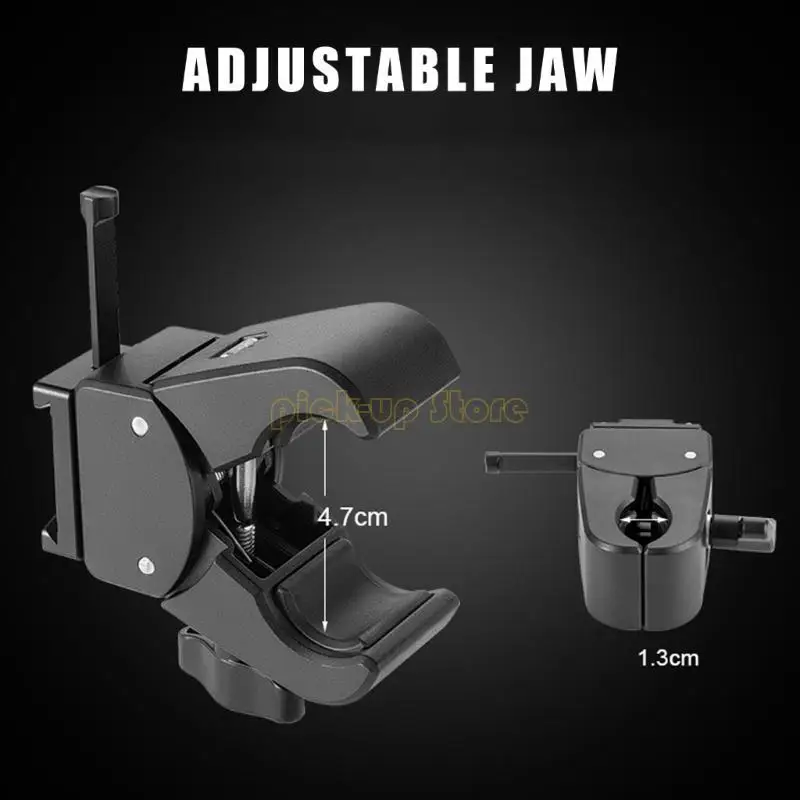 q5wa อลูมิเนียมตัวยึด Universal v ติดตั้งแบตเตอรี่พร้อมติดตั้งไฟที่ยึดติดตั้งได้สำหรับอุปกรณ์เสริมกล้องกล้อง