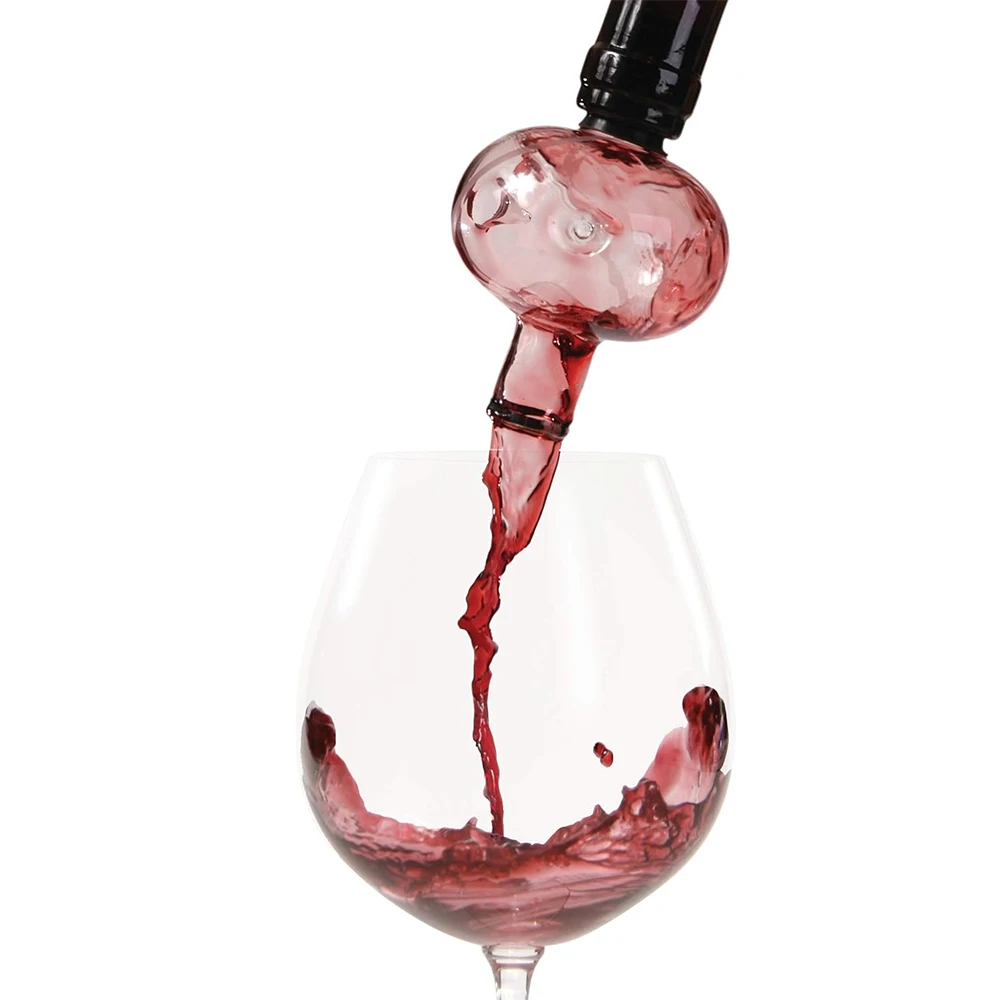 1 Pc Wine Aerator Pourer Spout In Bottle Wine Aerator Professional Quality Wine Aerator Attaches to Wine Bottle for YY005