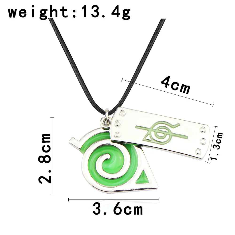Akatsuki Red Cloud Alloy Pendant Necklace — product detail