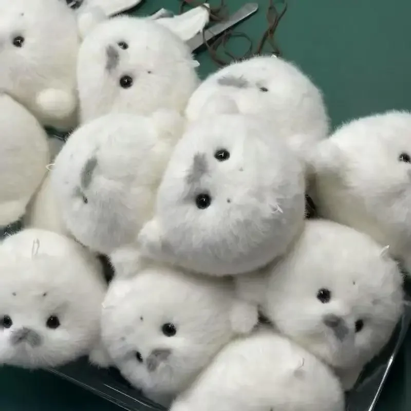 

Cute Baby Seal Doll Plush Toy Pendant Simulation Ocean Toy Souvenir Seal Pendant Gift Doll Bag Pendant