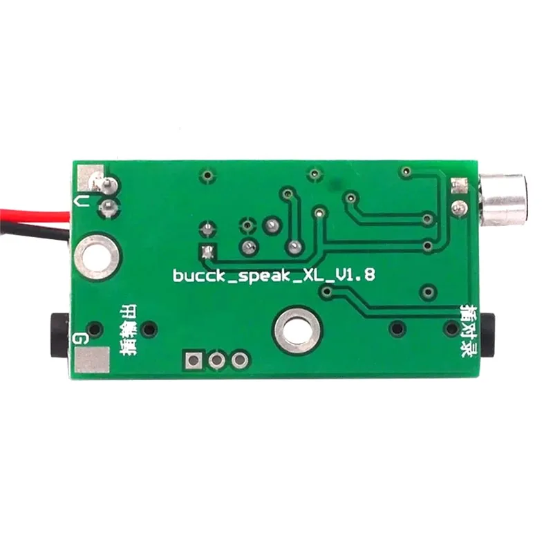 Adjustable Gain Microphone Amplifier Module - Audio Preamplifier Board with AC Signal Boost, Low Noise, for Condenser Mic