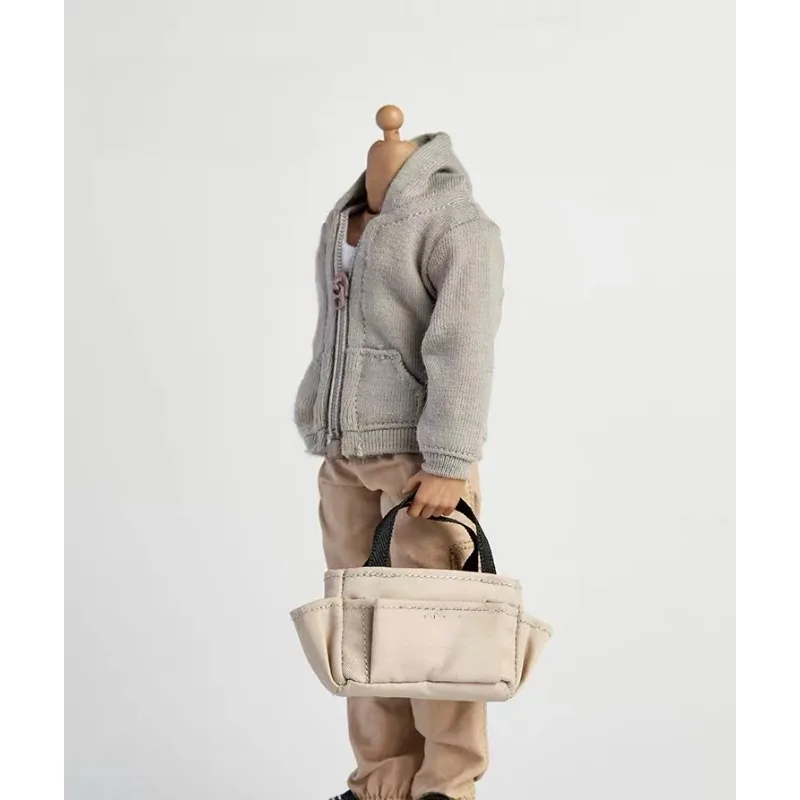 1/12 Scale ทหารซิป Hooded JACKET ตรงกางเกงกางเกงชุดเสื้อผ้าสําหรับ 6 นิ้วตัวเลขการกระทําตุ๊กตา
