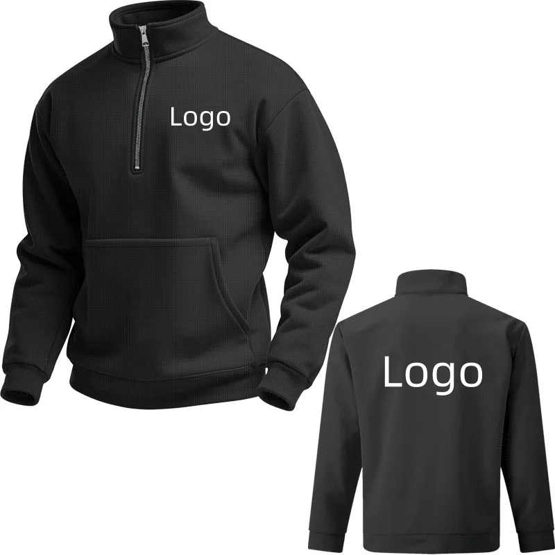 

Custom logo men's pullover hoodie outdoor comfortable high quality Plus size European size hip hop street custom sweatshirt