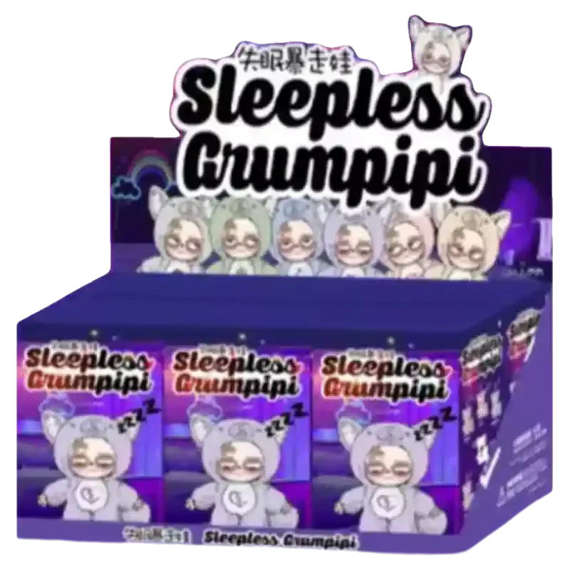 睡眠 Grumpipi ブラインドボックス不眠症ランペイジシリーズ装飾