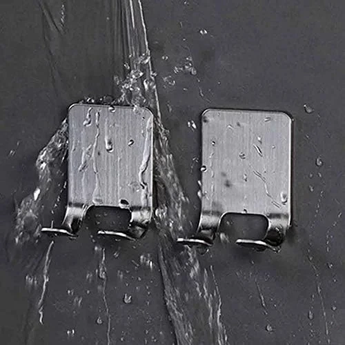 2 stücke Rasierer Halter Edelstahl Männer Rasieren Rasierer Rasierer Stehen Regal Rasieren Rasiermesser Lagerung Rack Bad Haken Organizer – Detail 7