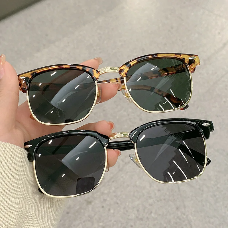 

Classic UV Protection Summer Sunglasses for Men Oval Frame Driving Eyewear for Women