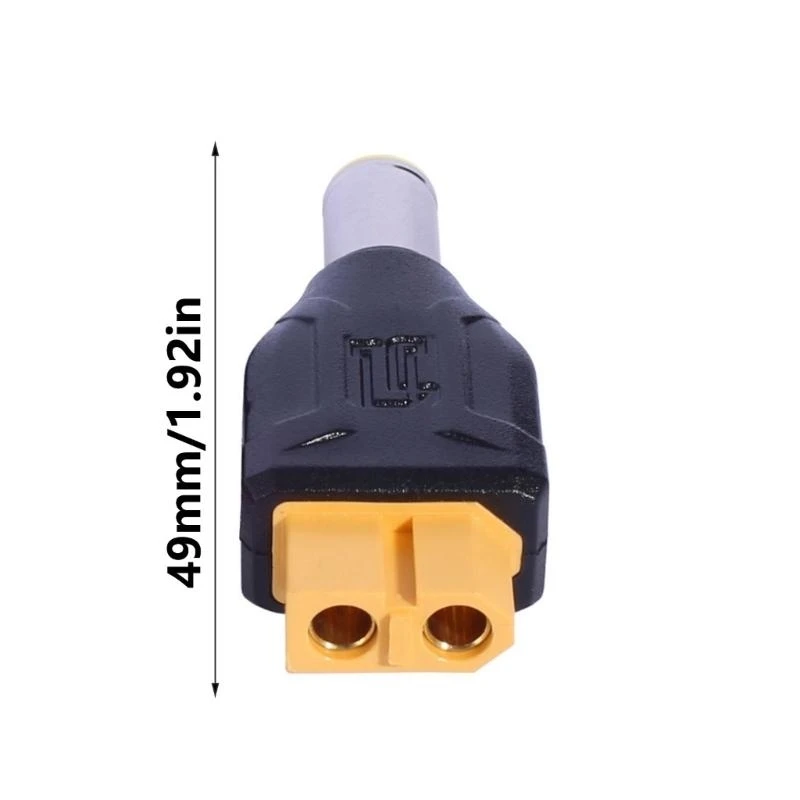 XT60 до 7909 Power Adapter Теплостойкий ABS XT60 к DC7.9x0,9 мм разъем A4WF