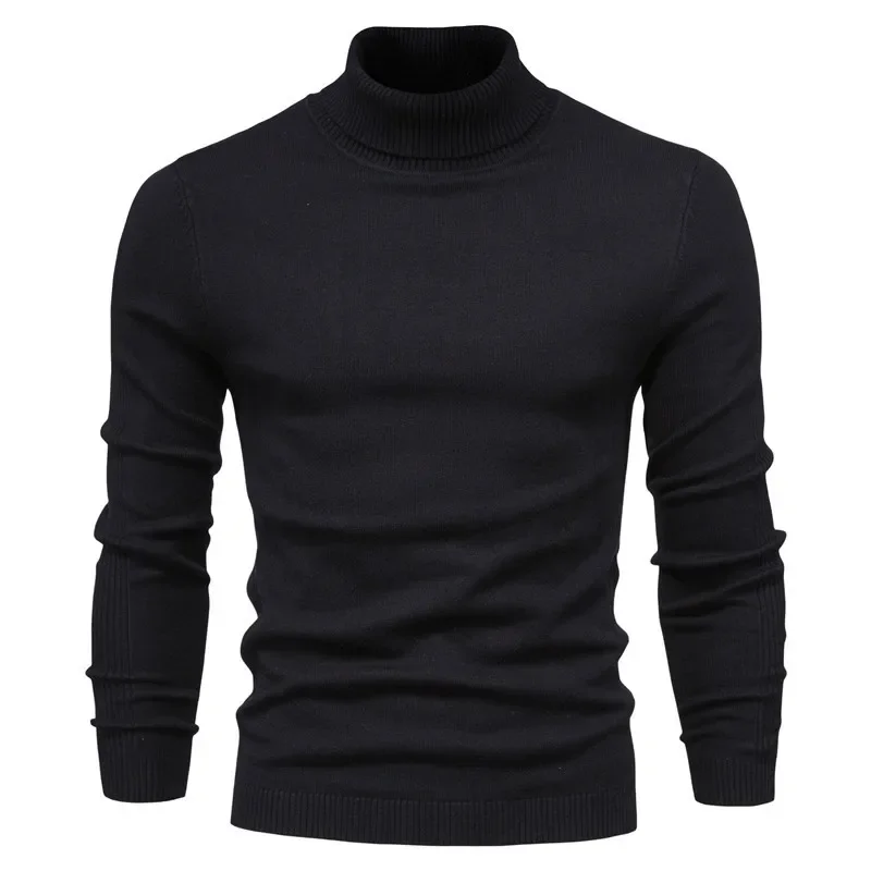 Uomo dolcevita Pullover maglioni nuovo maschio inverno Business Leisure Pullover uomo autunno e inverno maglione Casual Pullover XXL