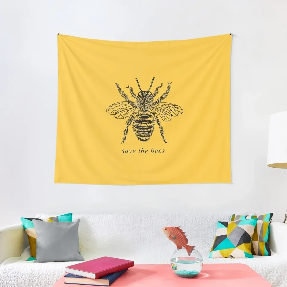 

SAVE THE BEES Tapestry Room Decorations Room Decor Korean Style Carpet Wall Tapestry
