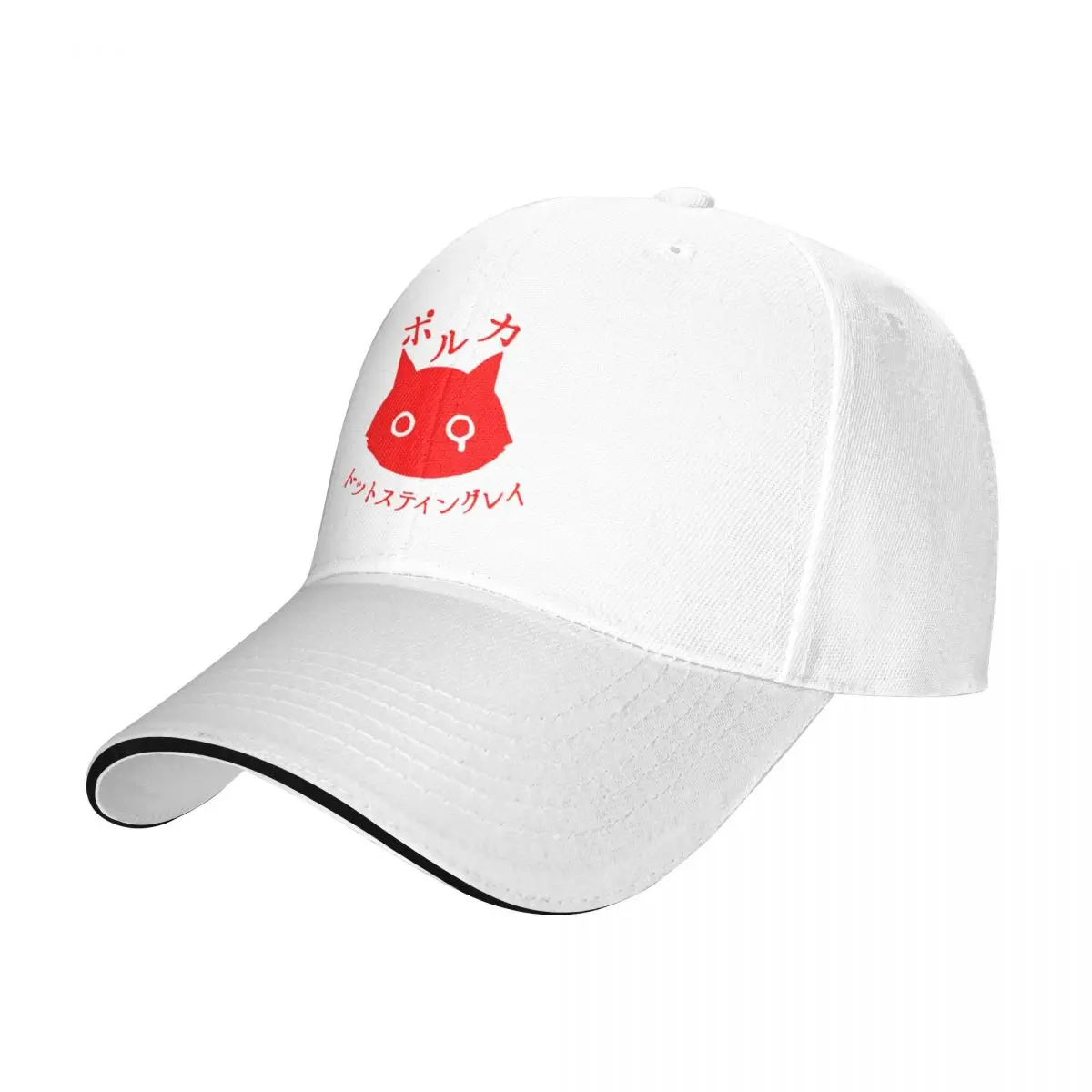 Red Cat Polkadot Stingray Jpop Jrock Jband Japanese Music Adult Baseball Caps Women's Coquette Mens Gazette Cap 2024 Dad Hat