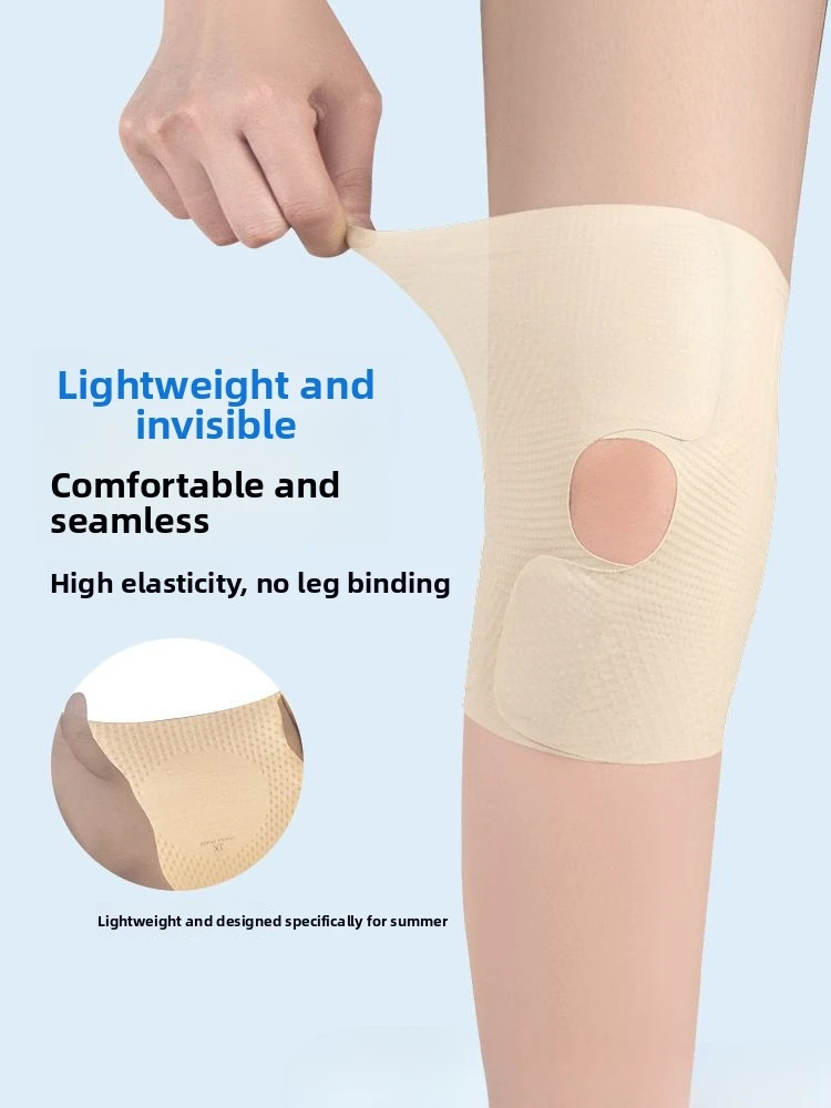 Ultra Thin Knee Brace for Men & Women, Meniscus & Patella Protection, Sports Knee Sleeve, Joint Support Guard for Running Fitnes